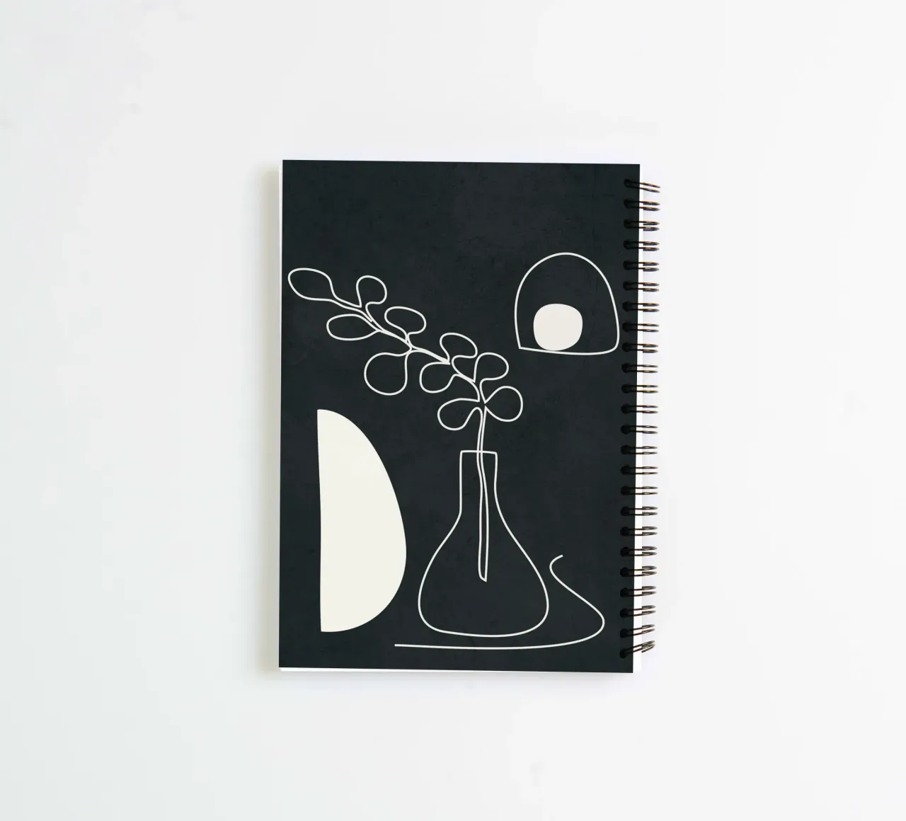 Minimal Abstract Art 2 diario ad anelli da Nadjaa