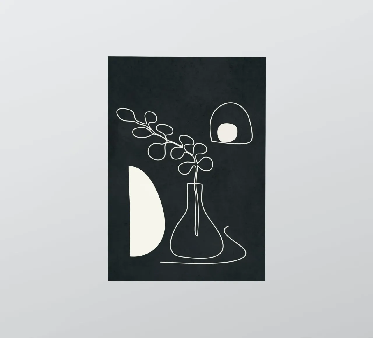 Minimal Abstract Art 2 adesivo da Nadjaa