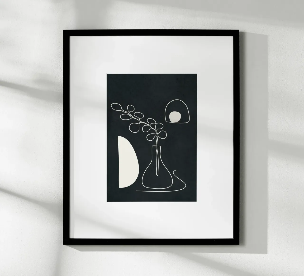 Minimal Abstract Art 2 poster da Nadjaa