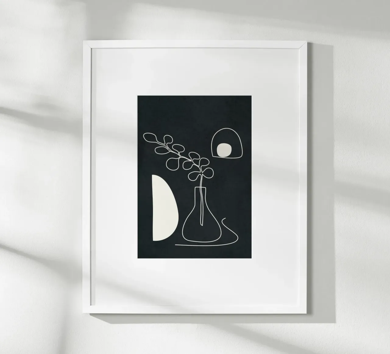 Minimal Abstract Art 2 poster da Nadjaa