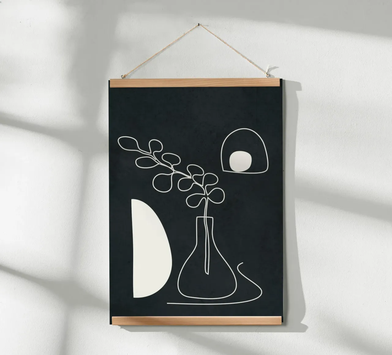 Minimal Abstract Art 2 poster da Nadjaa