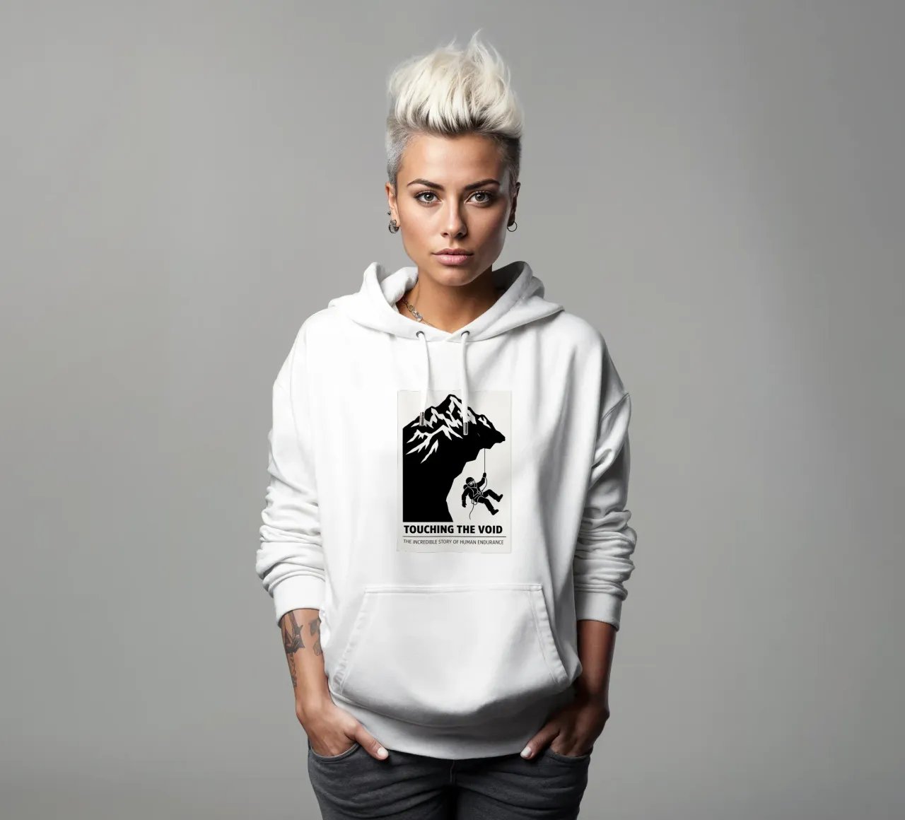 Touching The Void Print felpa con cappuccio da MoviesArt