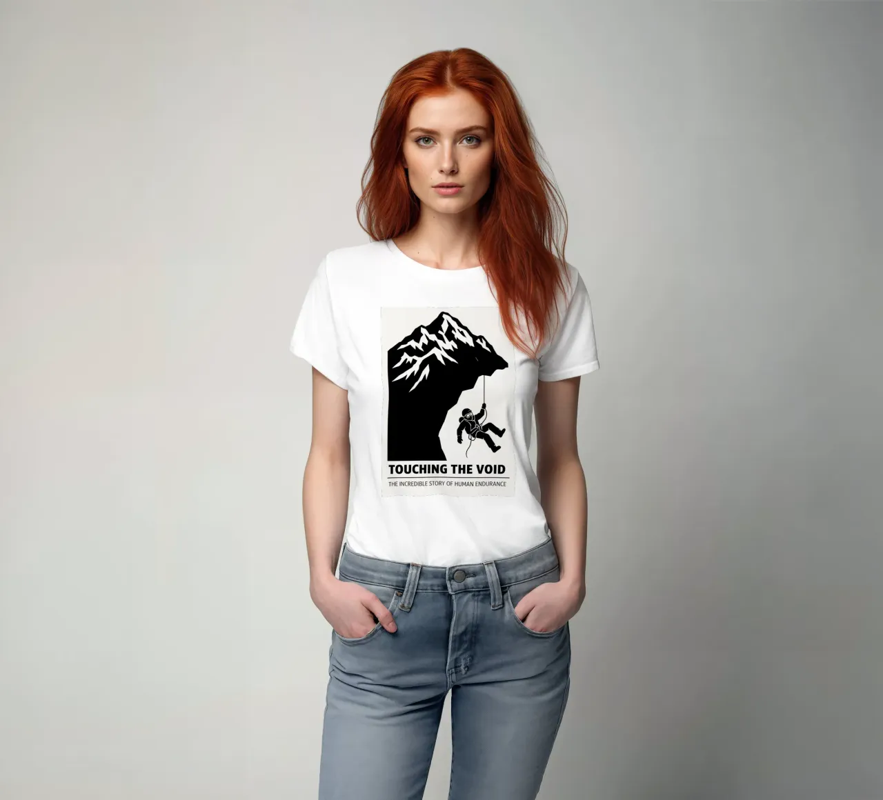Touching The Void Print t-shirt van MoviesArt
