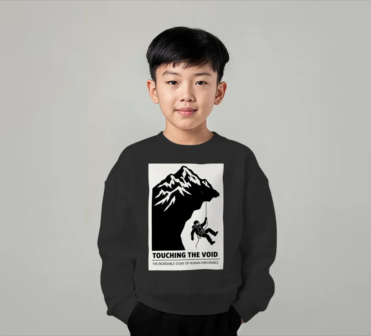 Touching The Void Print felpa bambino da MoviesArt