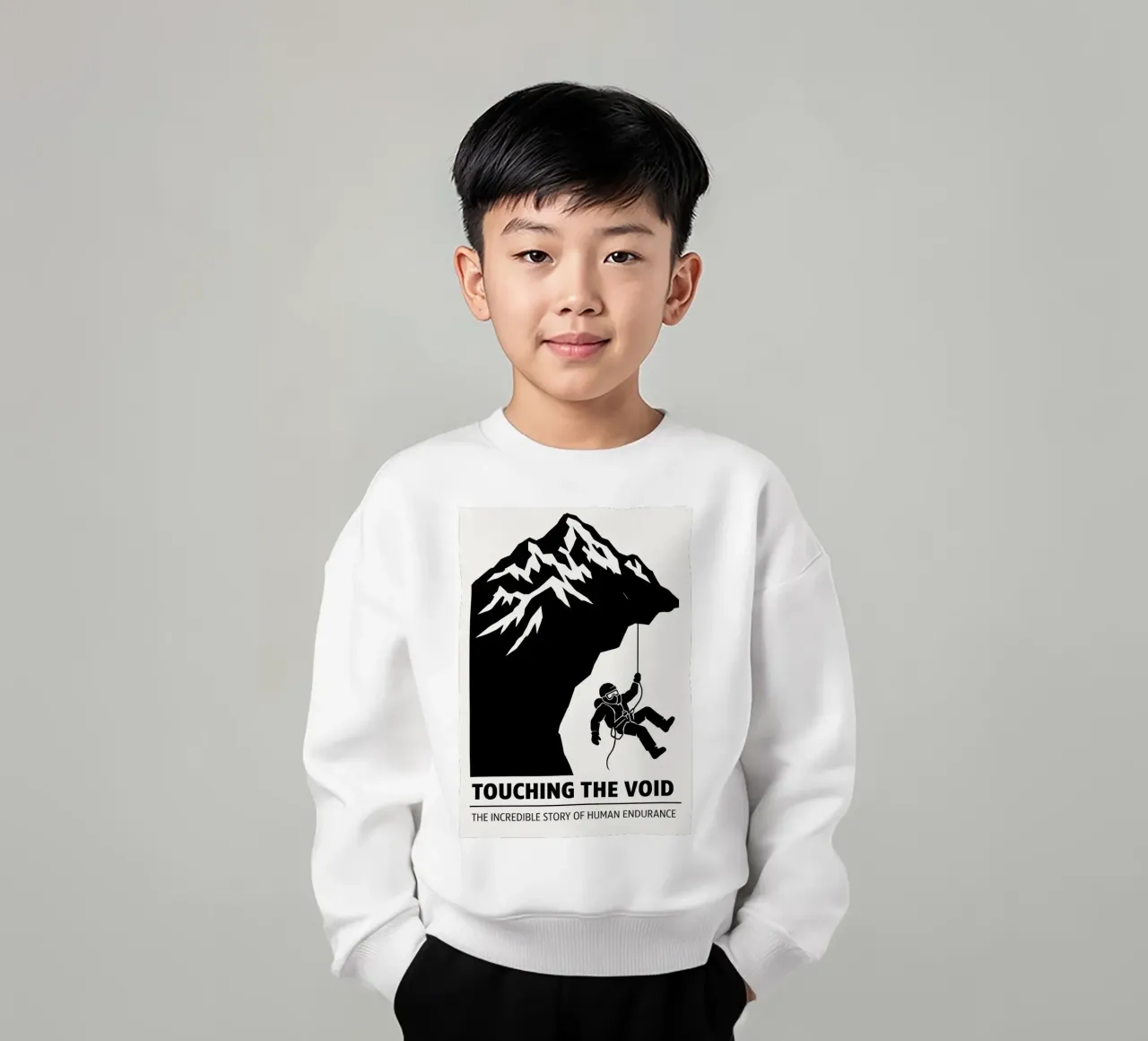 Touching The Void Print felpa bambino da MoviesArt