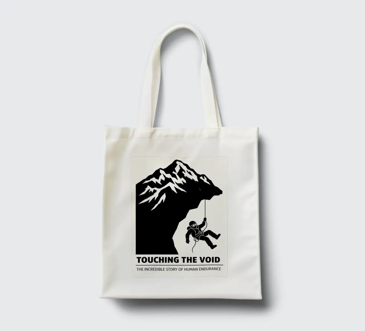 Touching The Void Print borsa in juta da MoviesArt