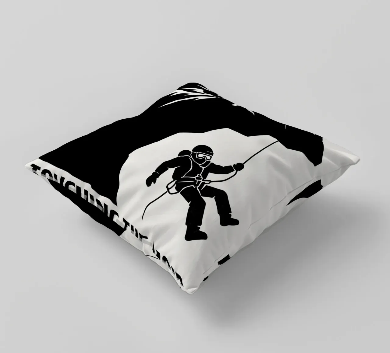 Touching The Void Print cuscino da MoviesArt