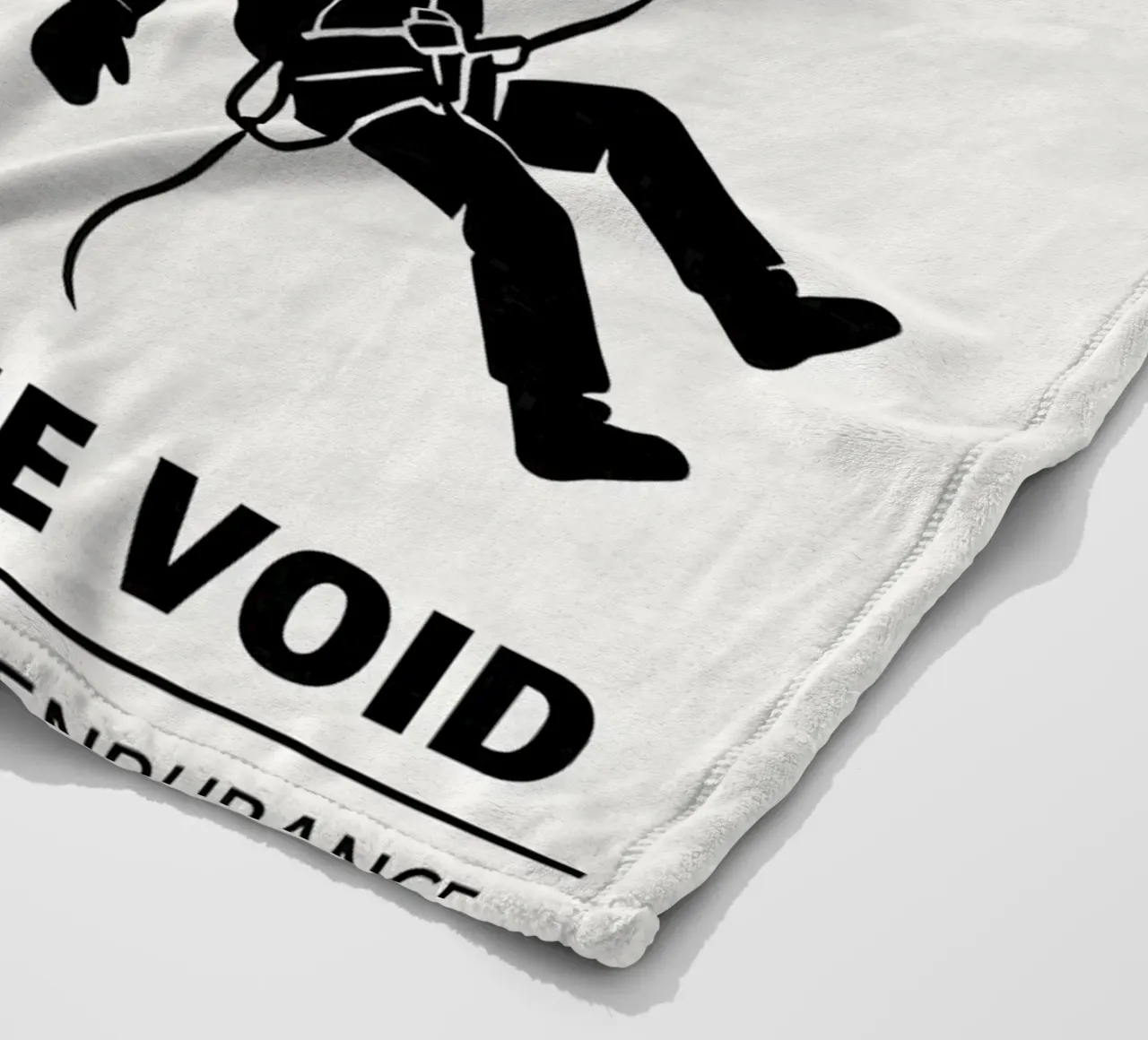 Touching The Void Print fleecedeken van MoviesArt
