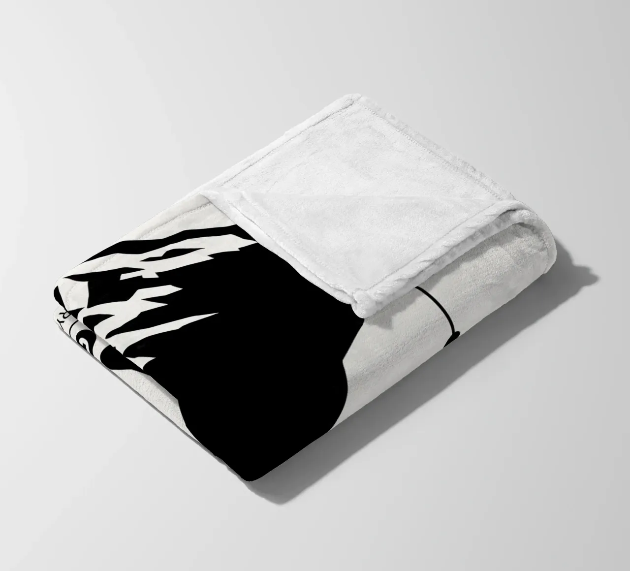 Touching The Void Print fleecedeken van MoviesArt