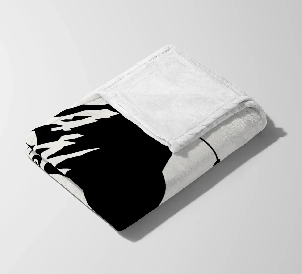 Touching The Void Print fleecedeken van MoviesArt