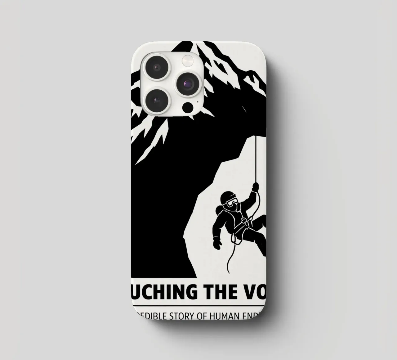Touching The Void Print cover iphone da MoviesArt