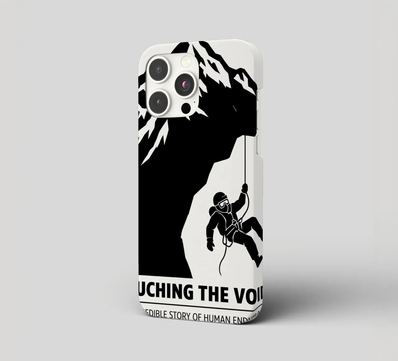 Touching The Void Print cover iphone da MoviesArt
