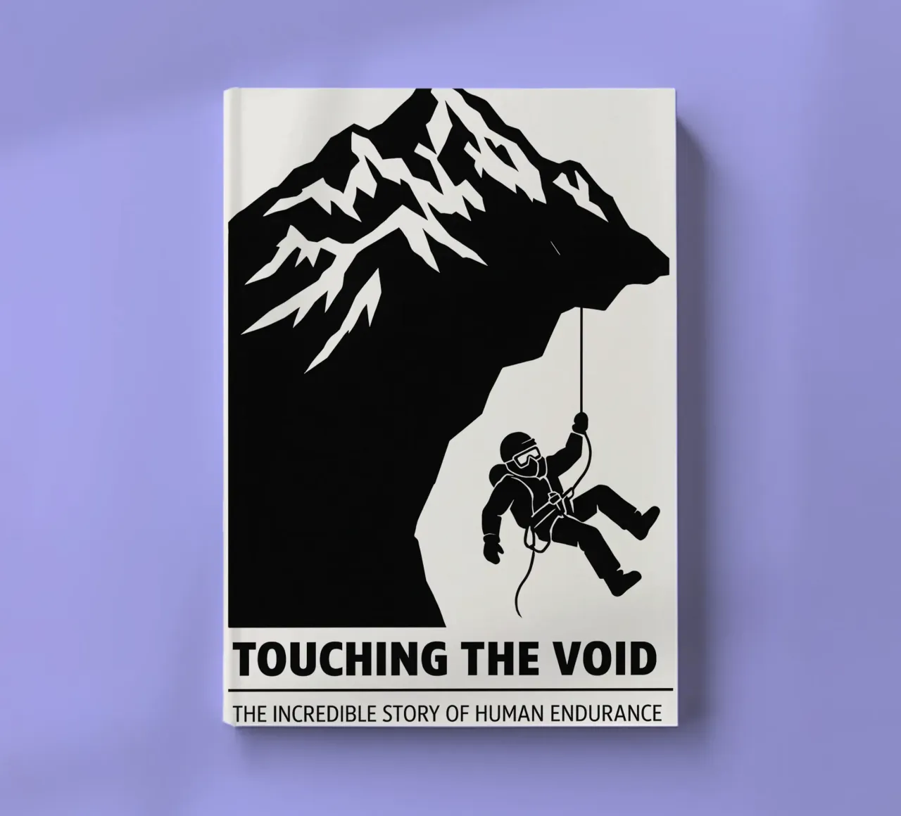 Touching The Void Print notebook by MoviesArt