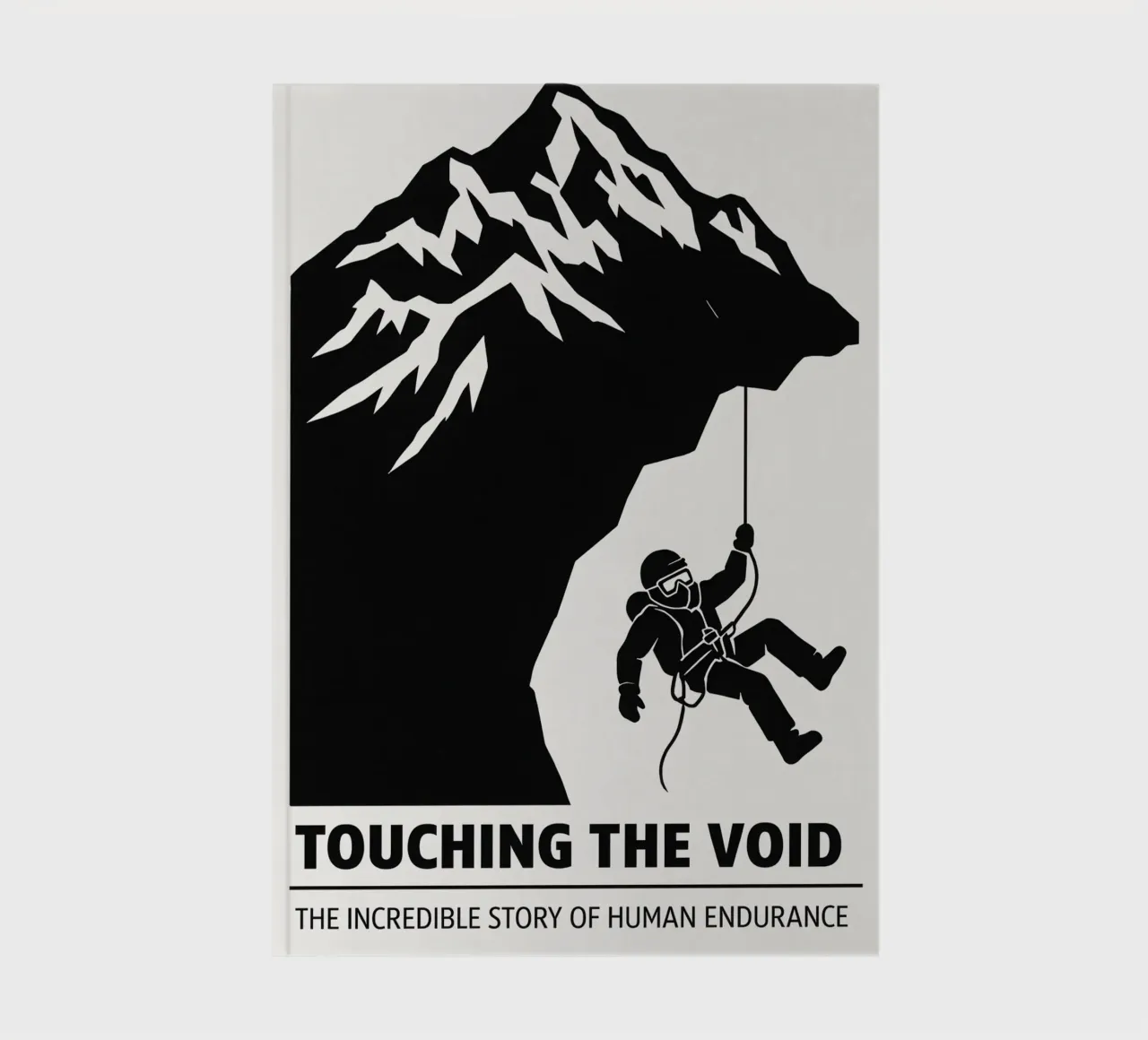 Touching The Void Print notebook by MoviesArt