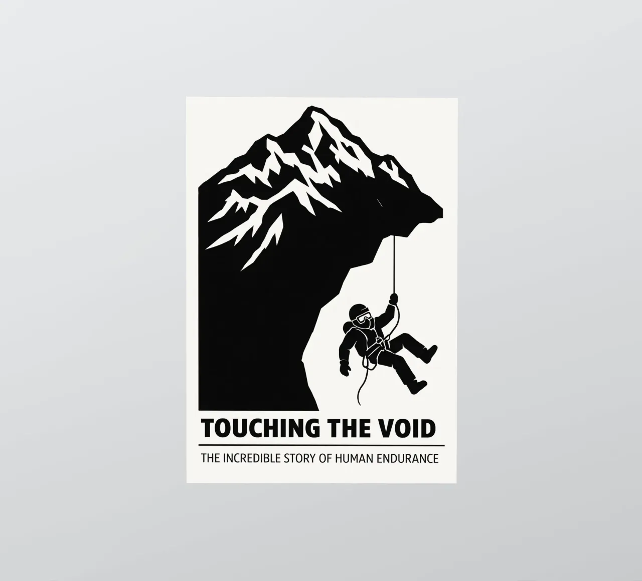 Touching The Void Print adesivo da MoviesArt