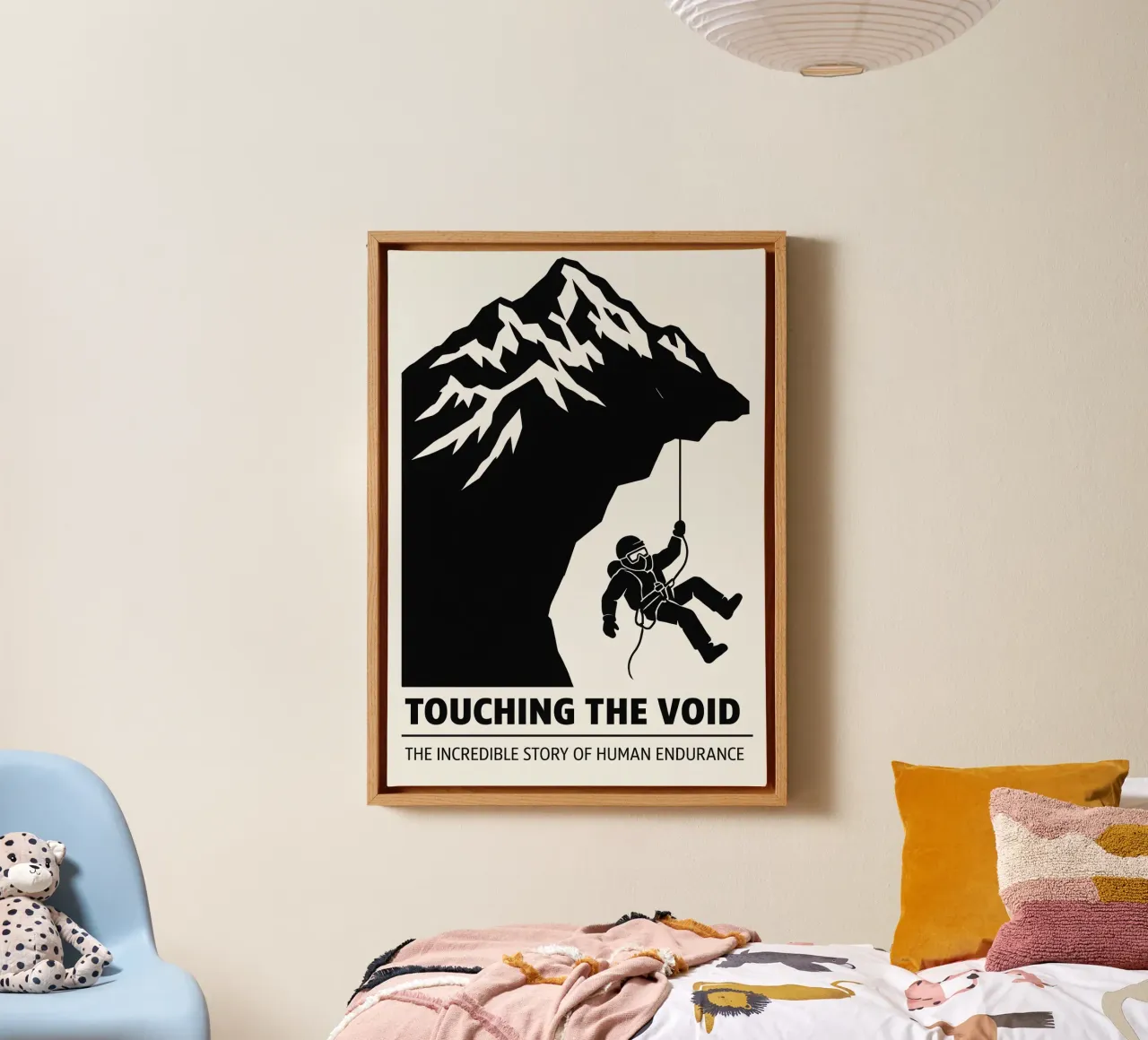 Touching The Void Print canvas by MoviesArt