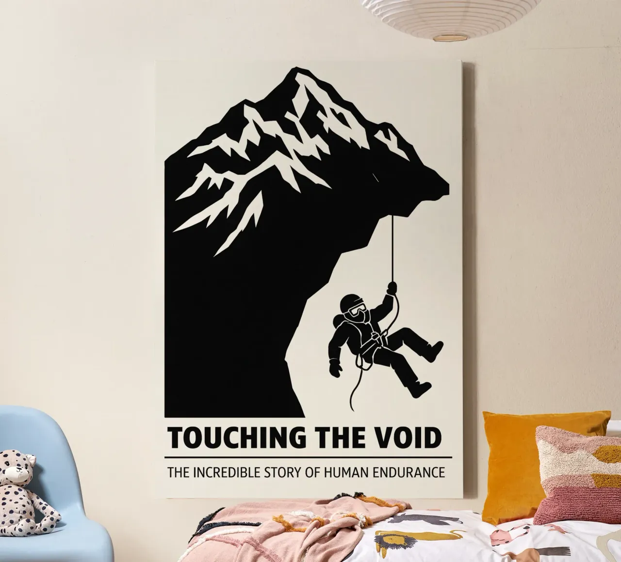 Touching The Void Print canvas by MoviesArt
