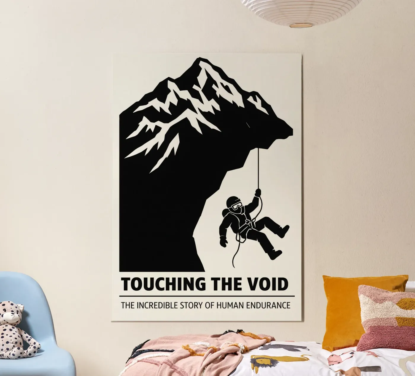 Touching The Void Print poster da MoviesArt