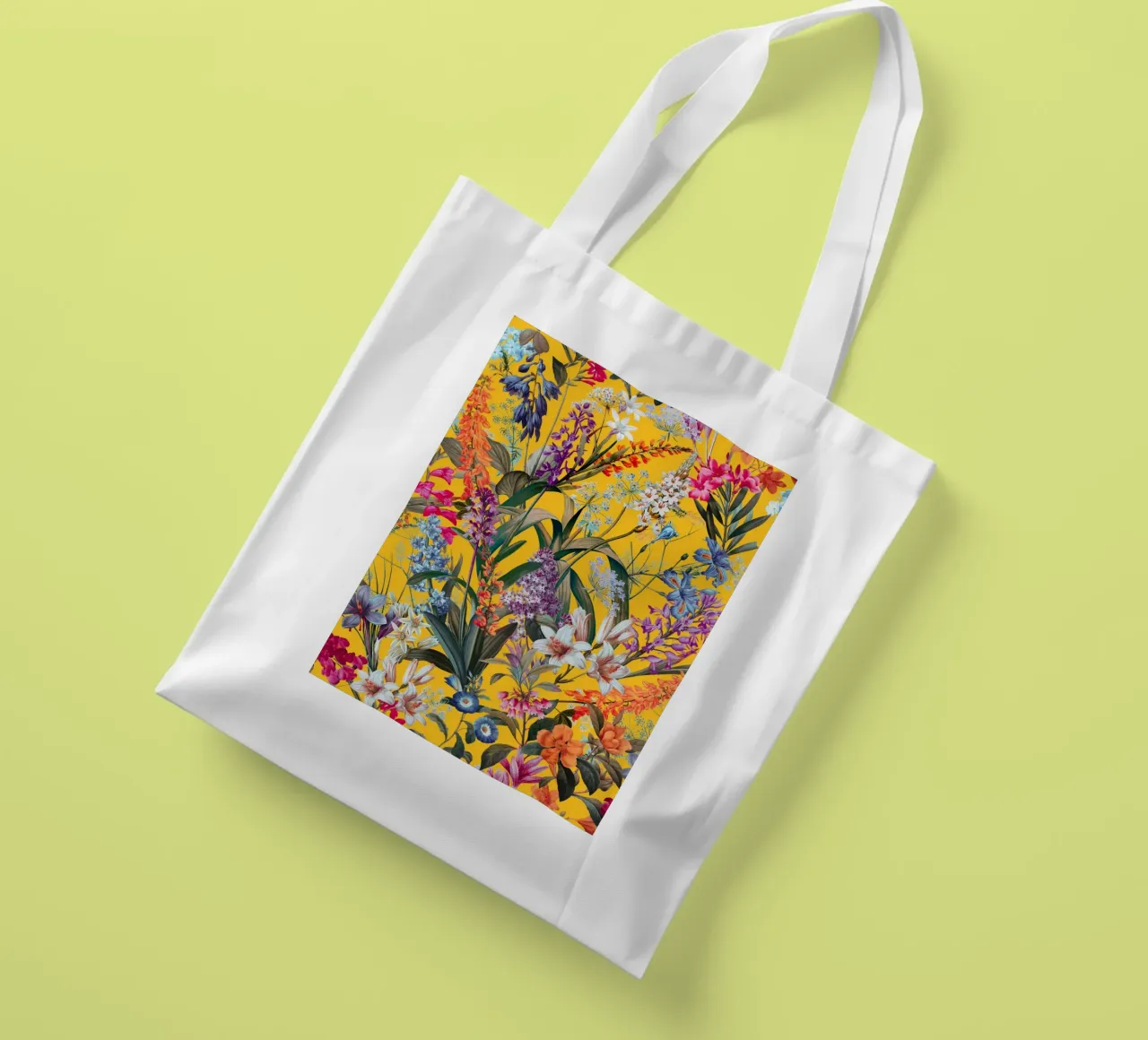 Isolated Blooms II Summer tote bag de burcukorkmazyurek