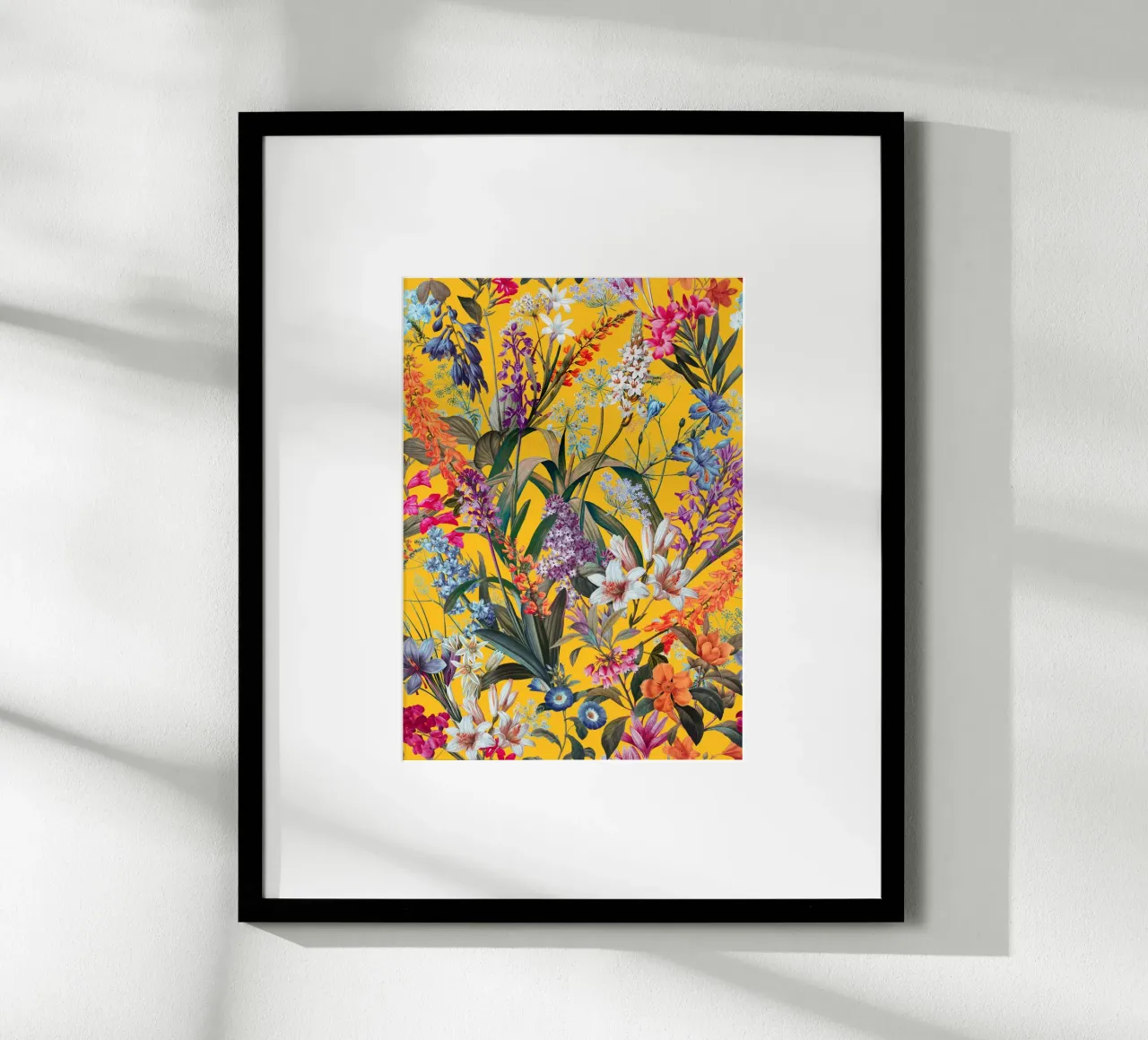 Isolated Blooms II Summer poster da burcukorkmazyurek