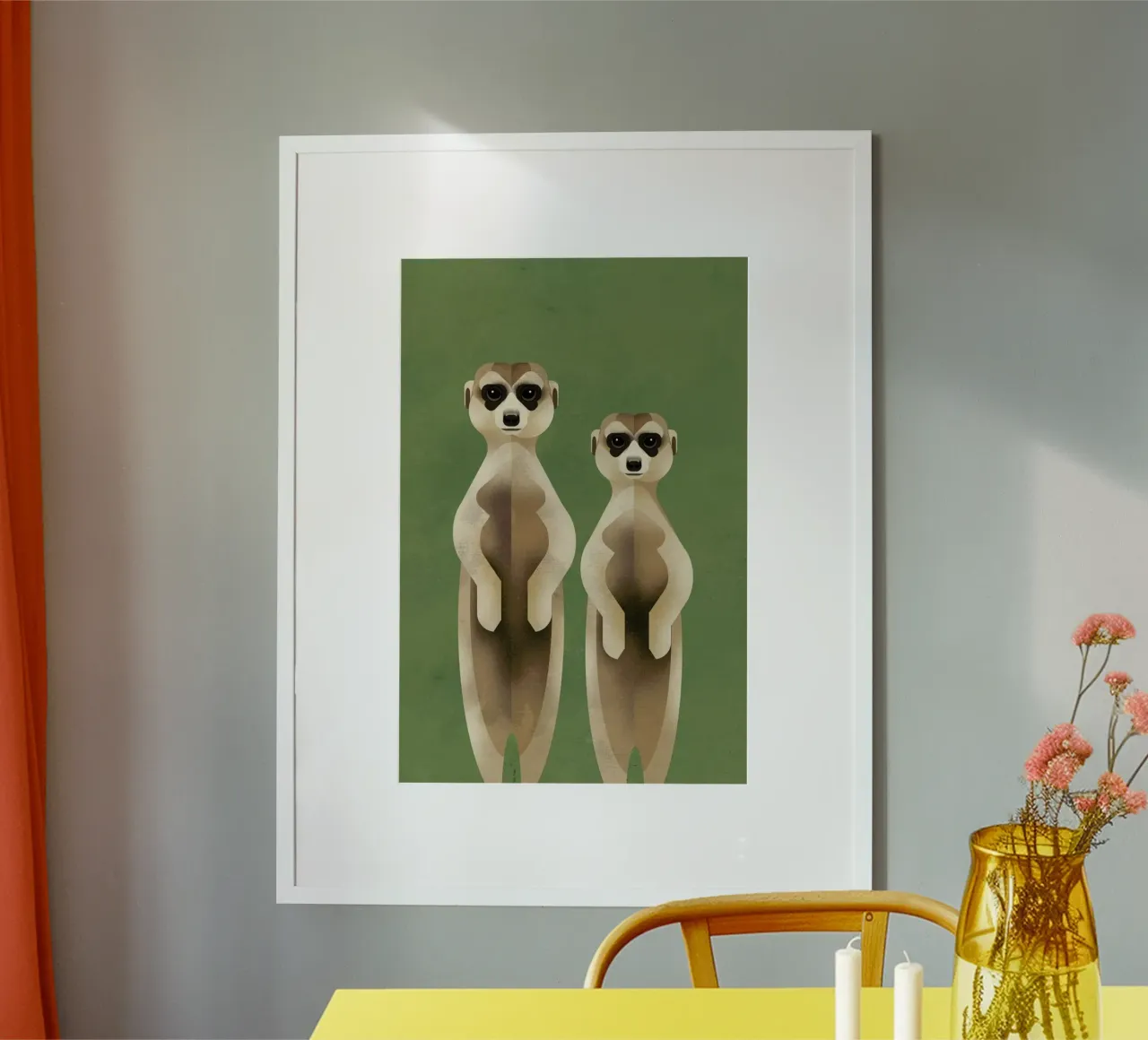 Meerkats carta hahnemühle da Dieter Braun