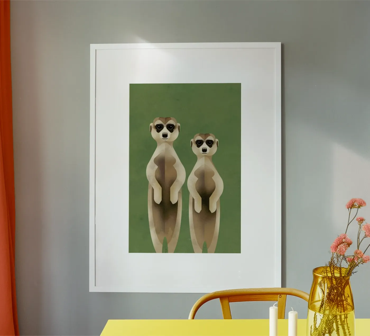 Meerkats poster by Dieter Braun