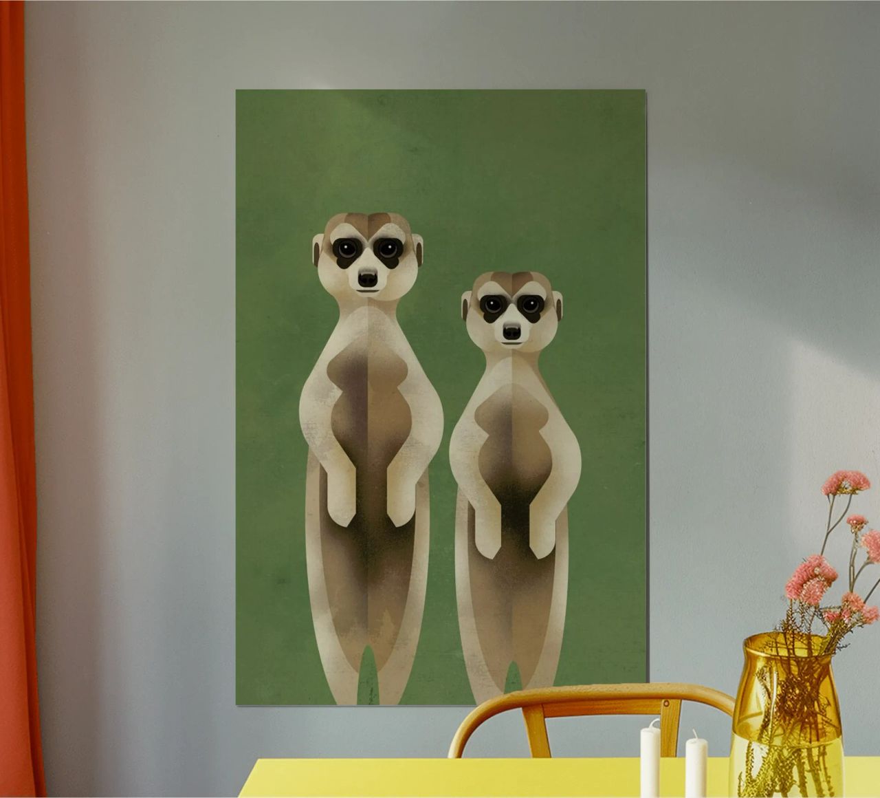 Meerkats Poster von Dieter Braun