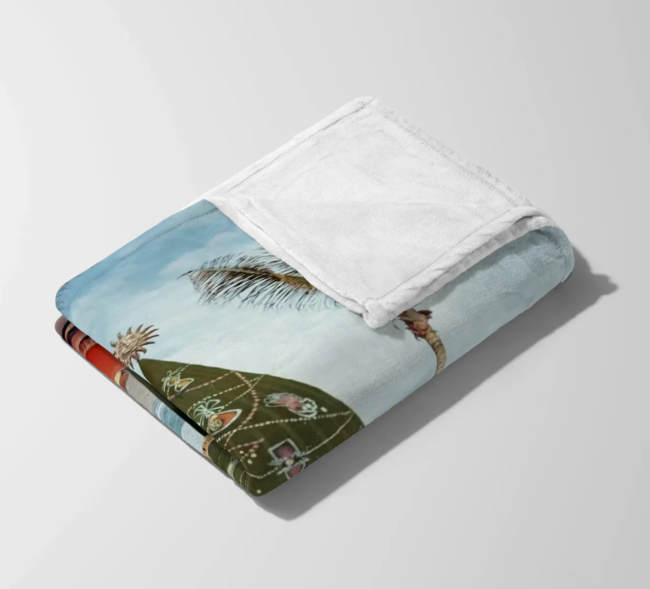 Poster di Slim Aarons a Palm Beach coperta in pile da Chrisvintage