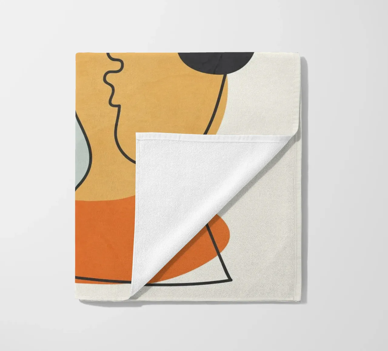 Abstract Faces 7 telo mare da cityart