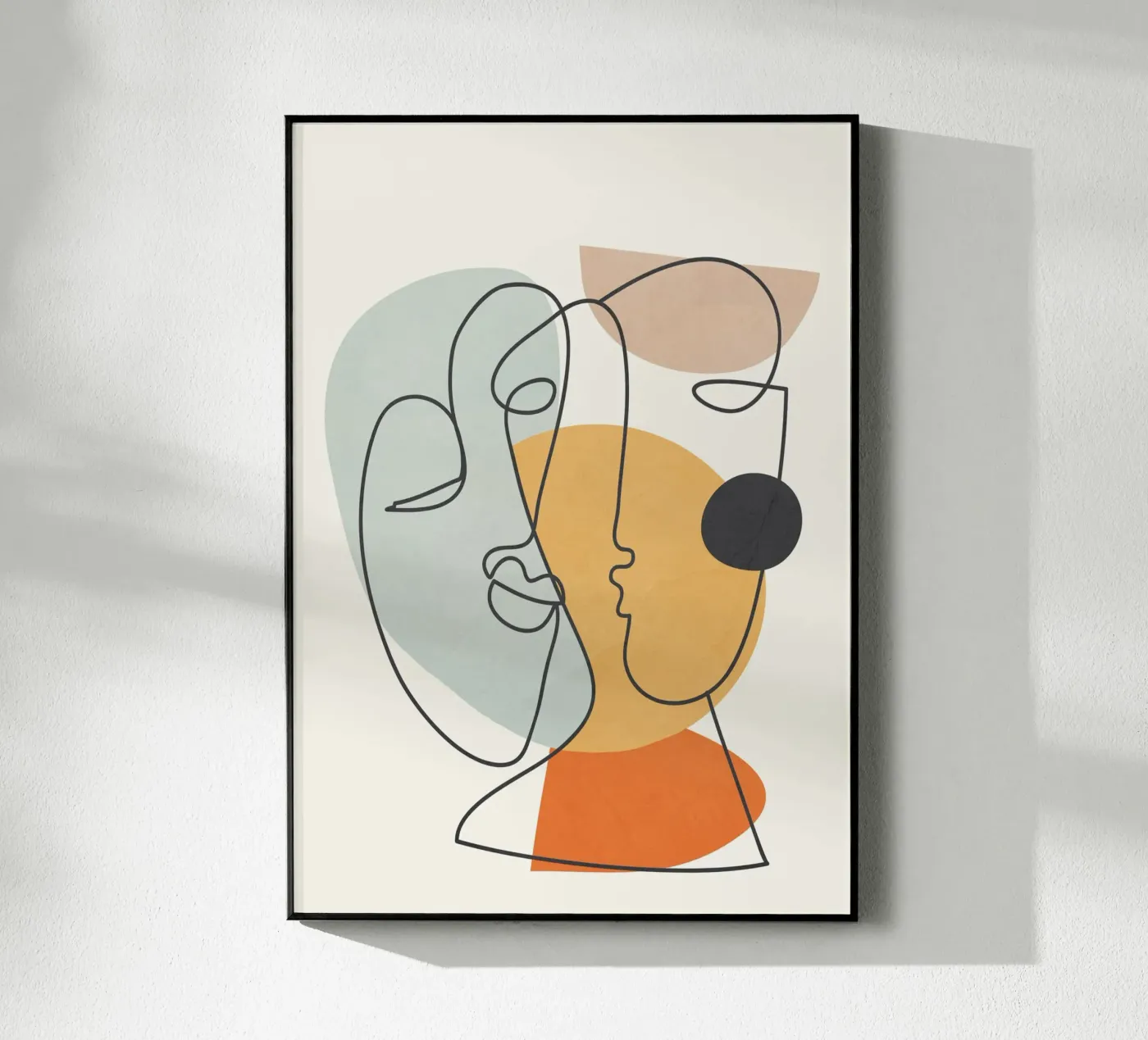 Abstract Faces 7 acrylic glass by cityart