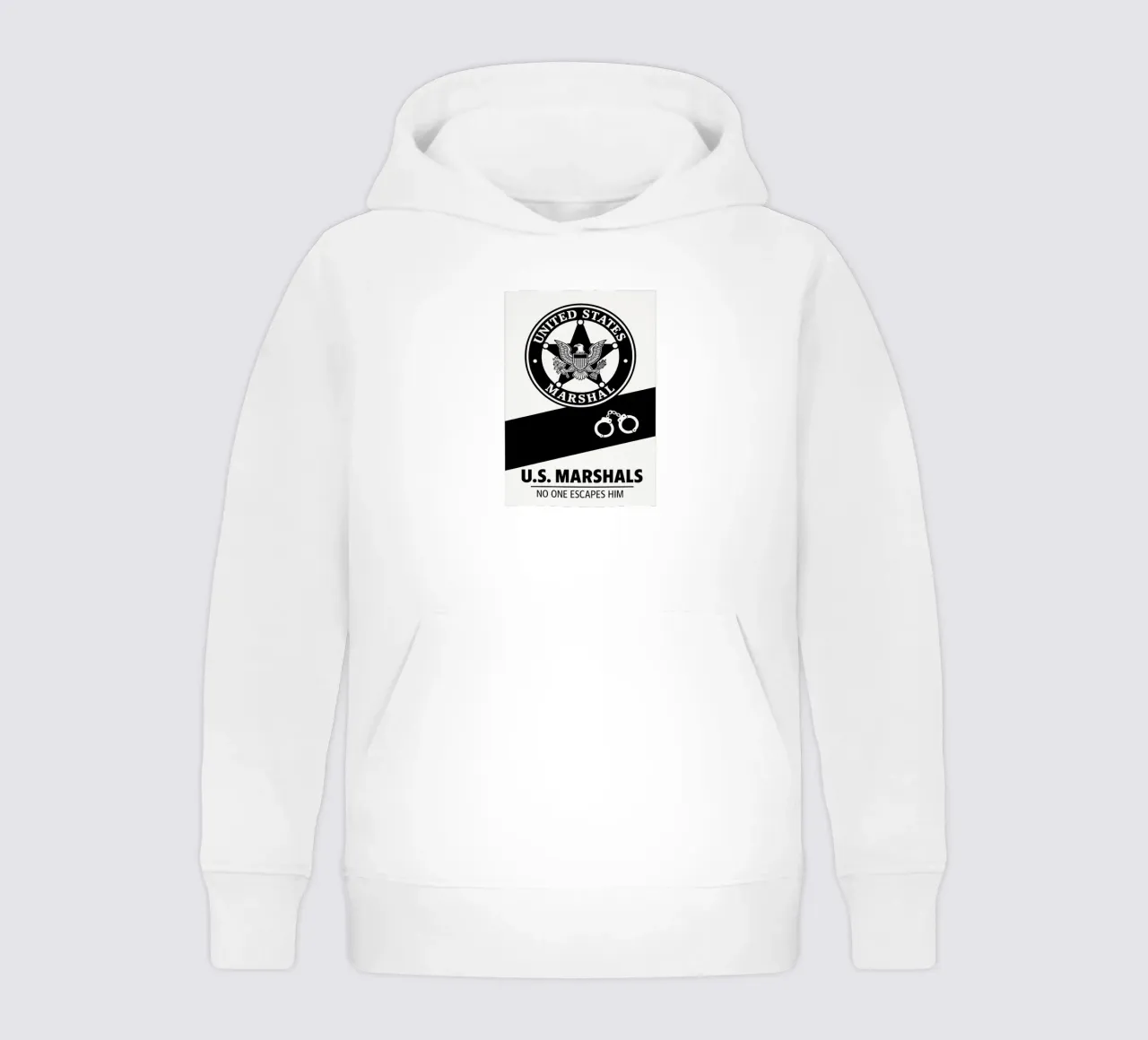 U.S. Marshals Print felpa bambino con cappuccio da MoviesArt
