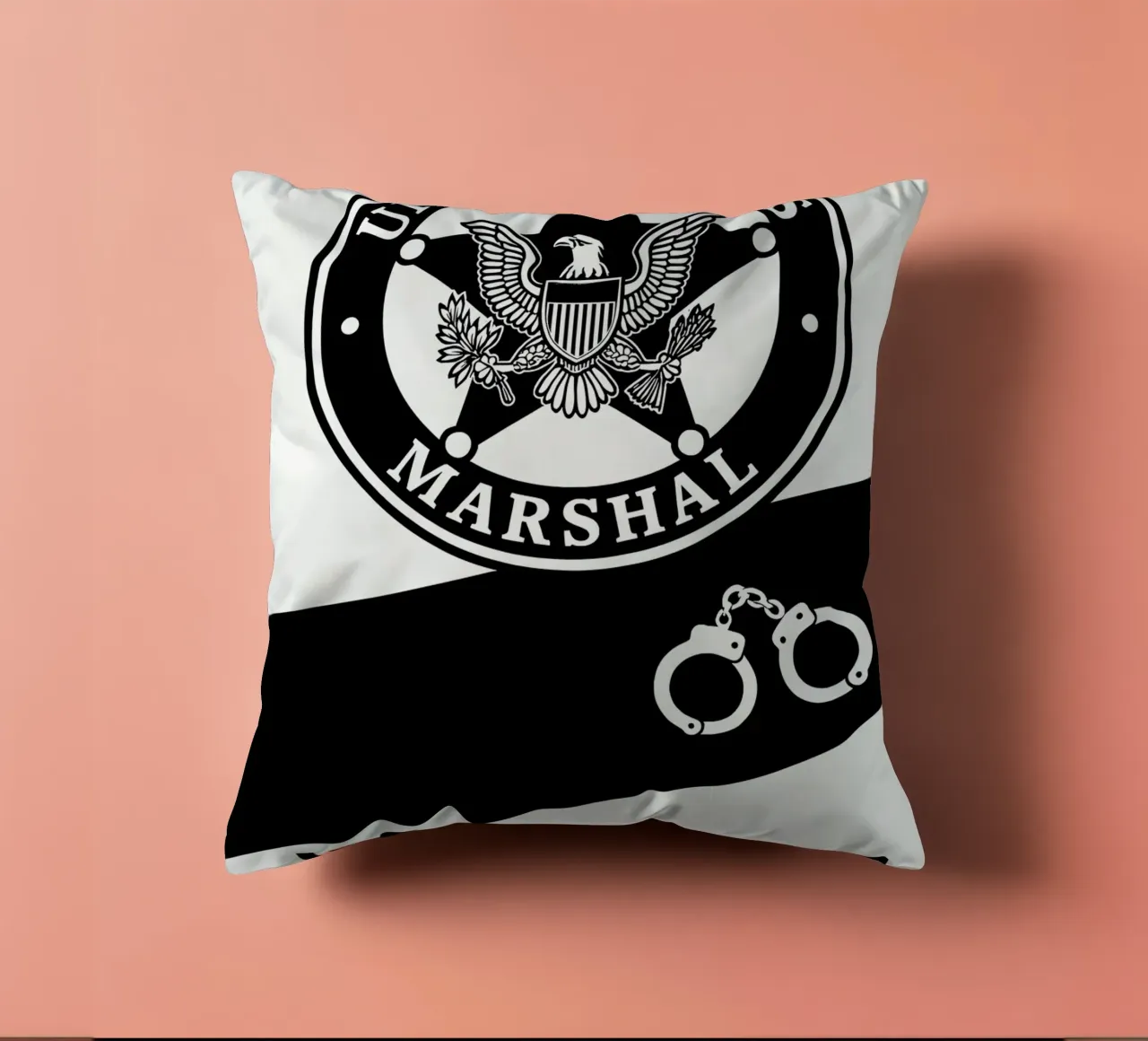 U.S. Marshals Print cuscino da MoviesArt