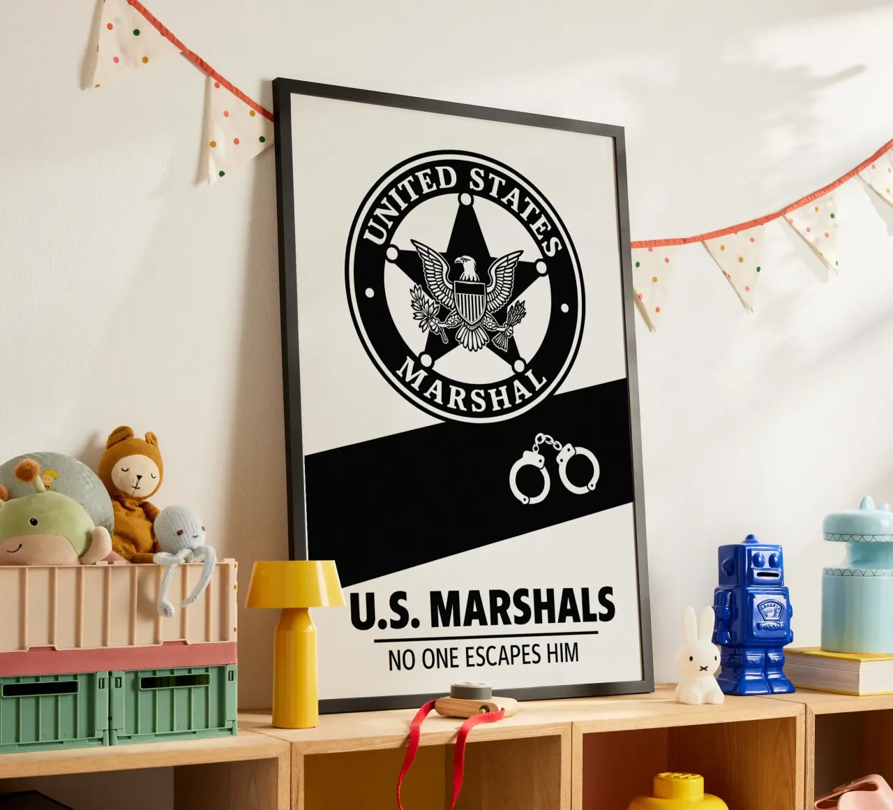 U.S. Marshals Print carta hahnemühle da MoviesArt