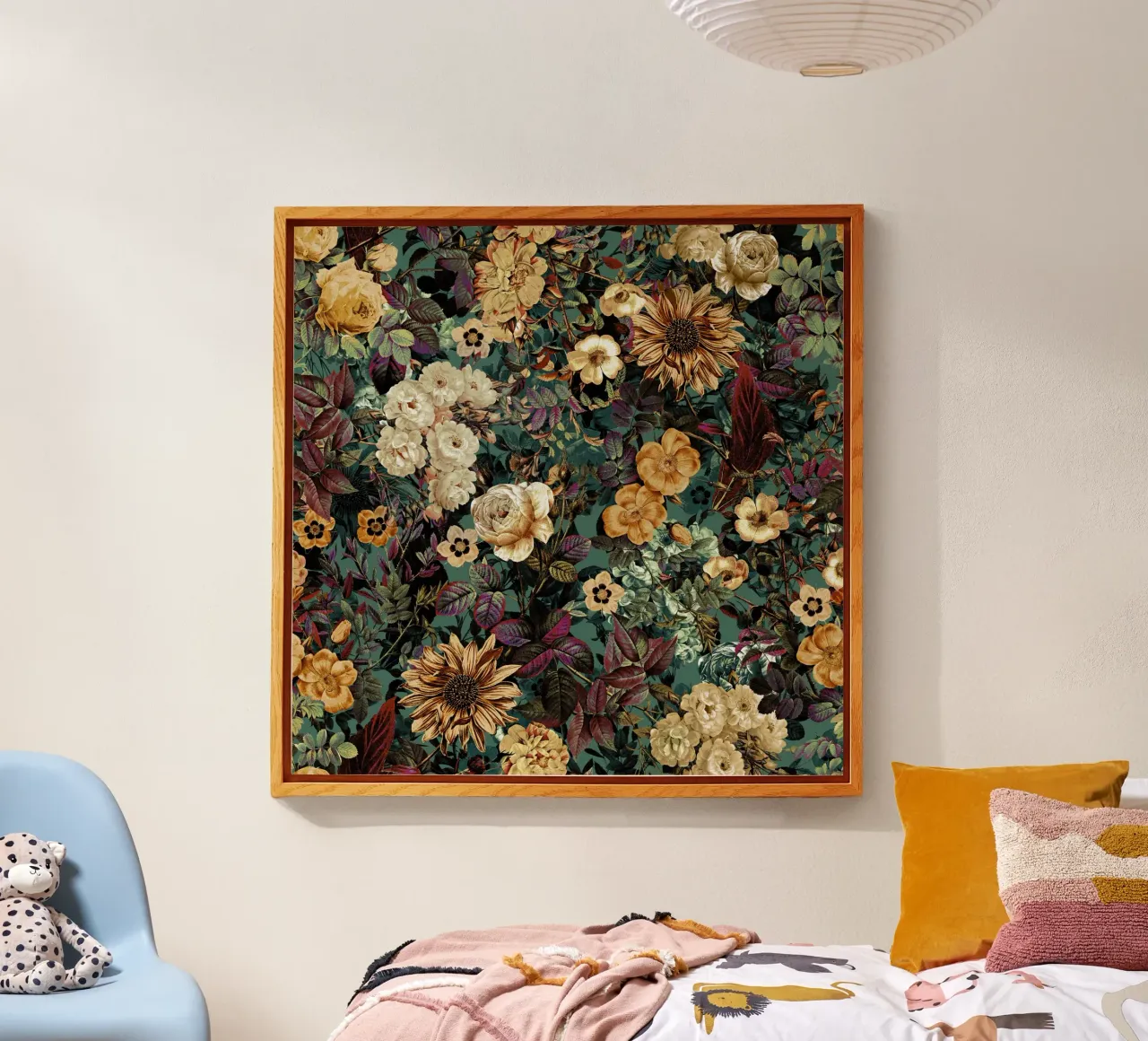 Isolated Blooms plexiglass da burcukorkmazyurek