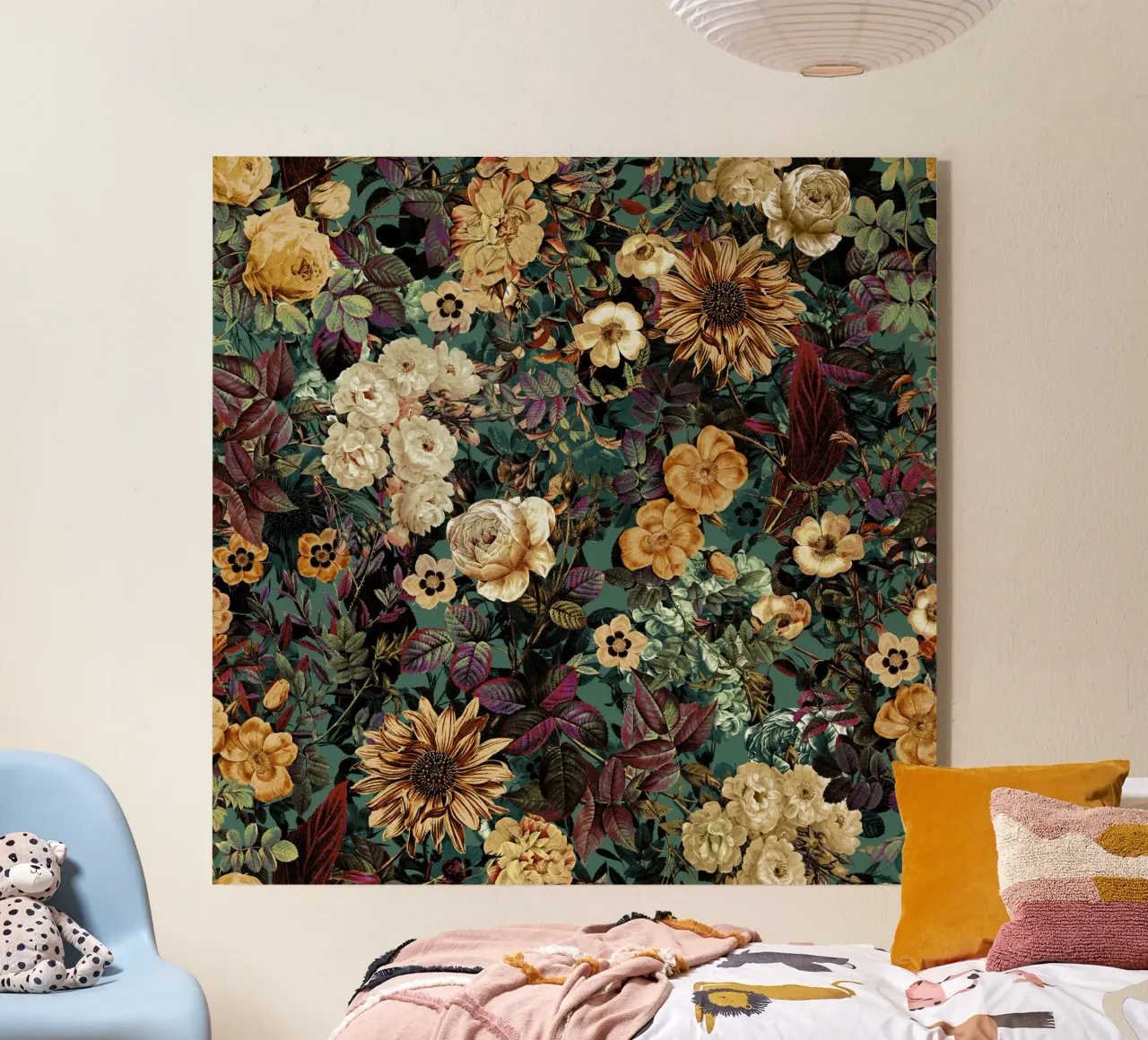 Isolated Blooms plexiglass da burcukorkmazyurek