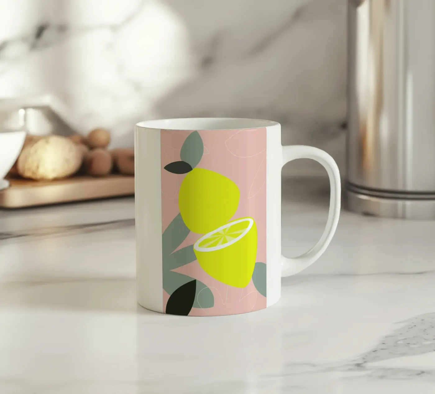 Summertime keramische mok van XOXO Arte