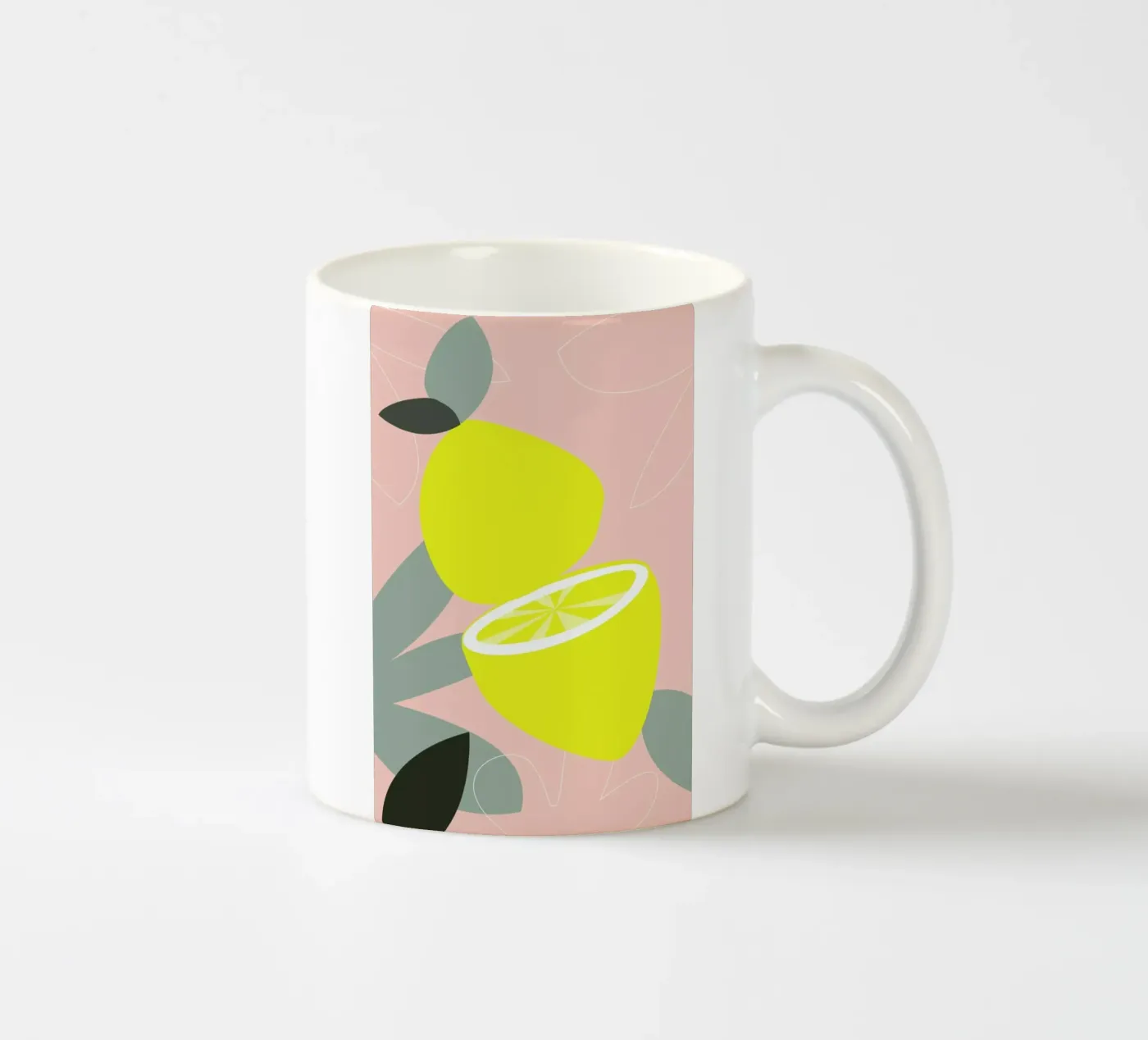 Summertime ceramic mug by XOXO Arte
