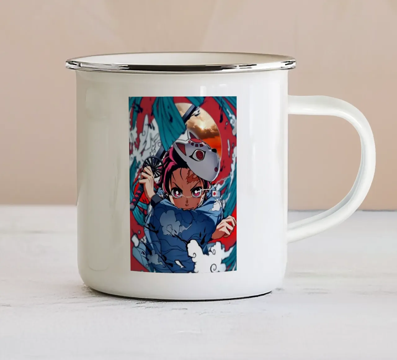 Miglior stile di spada tazza in smalto da Waylons Studio