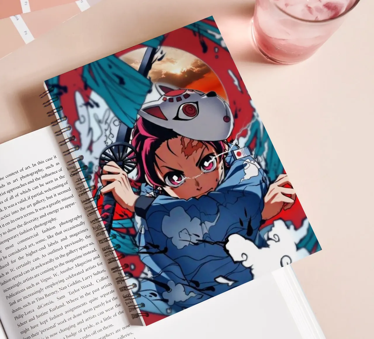 Best Swordman Style spiral notebook by Waylons Studio