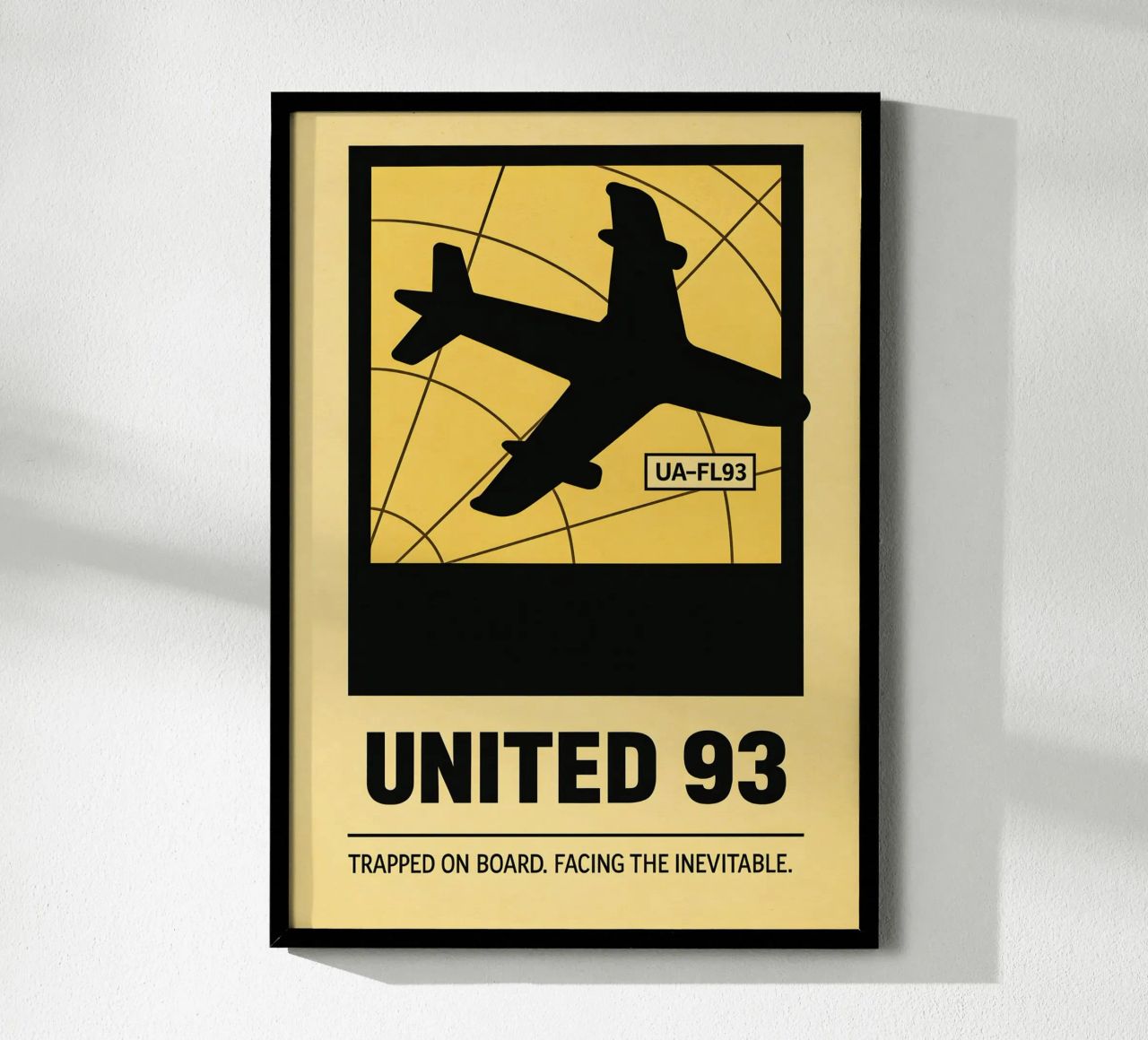 United 93 Print poster by MoviesArt
