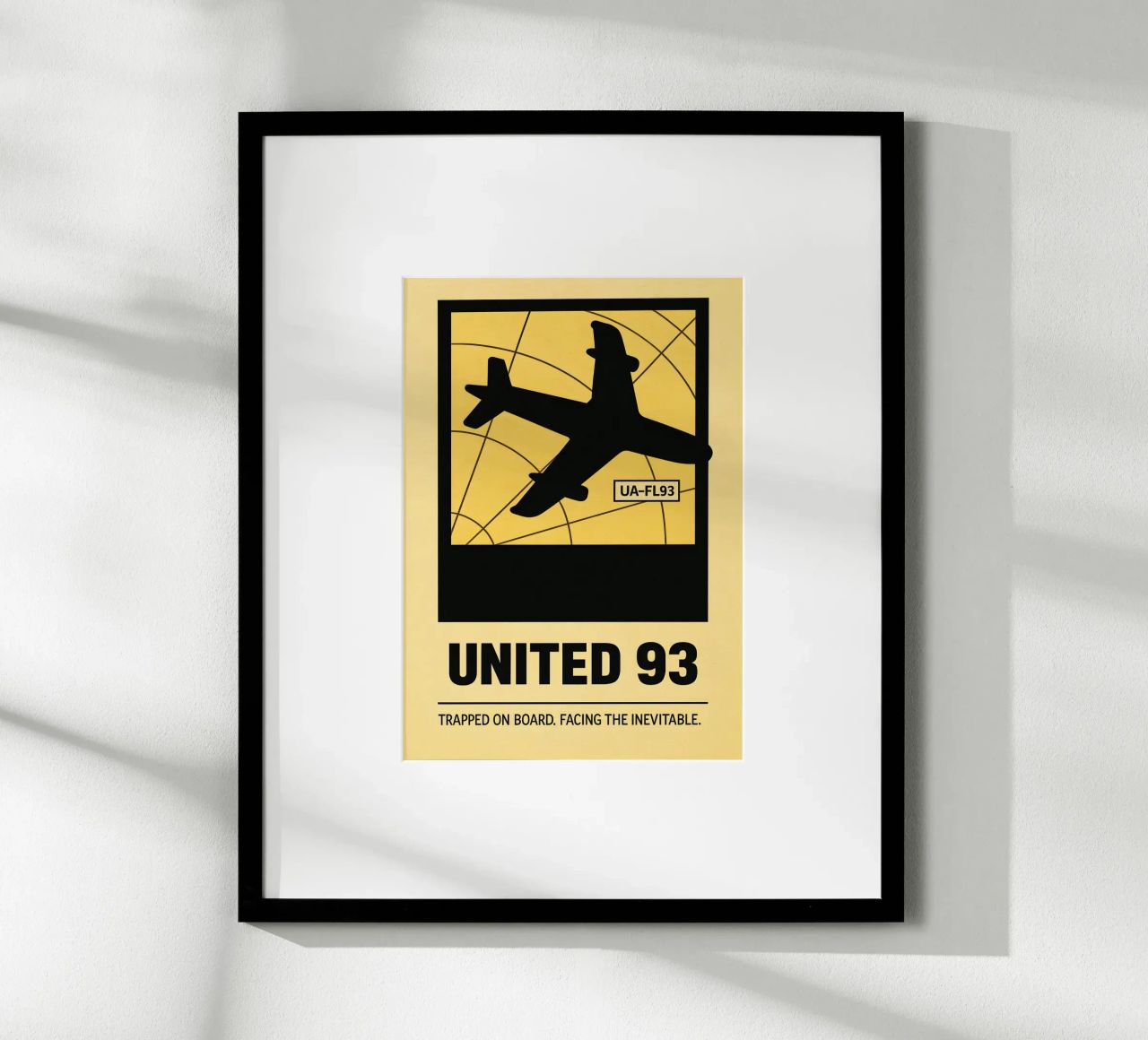 United 93 Print poster by MoviesArt