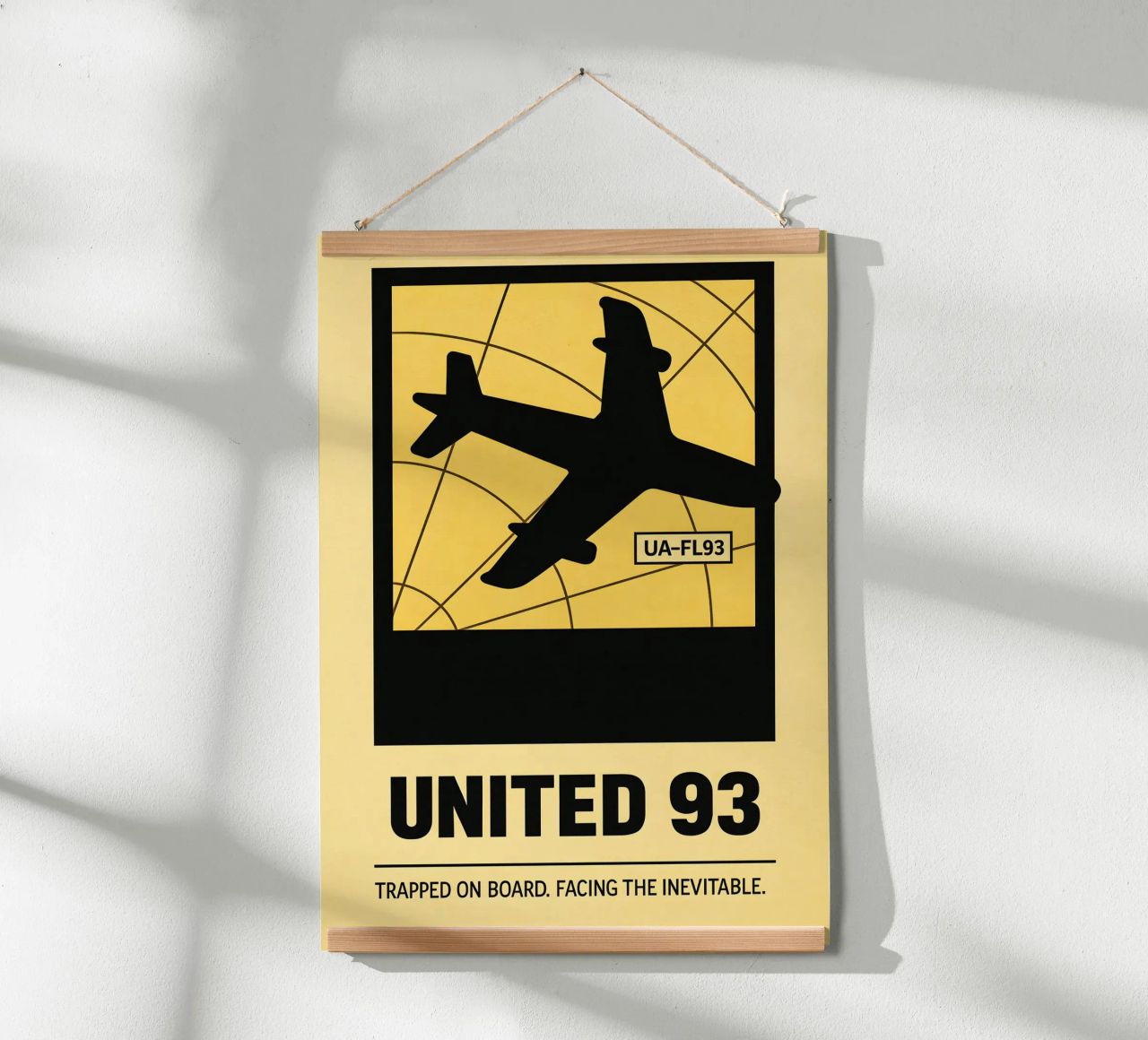 United 93 Print poster by MoviesArt