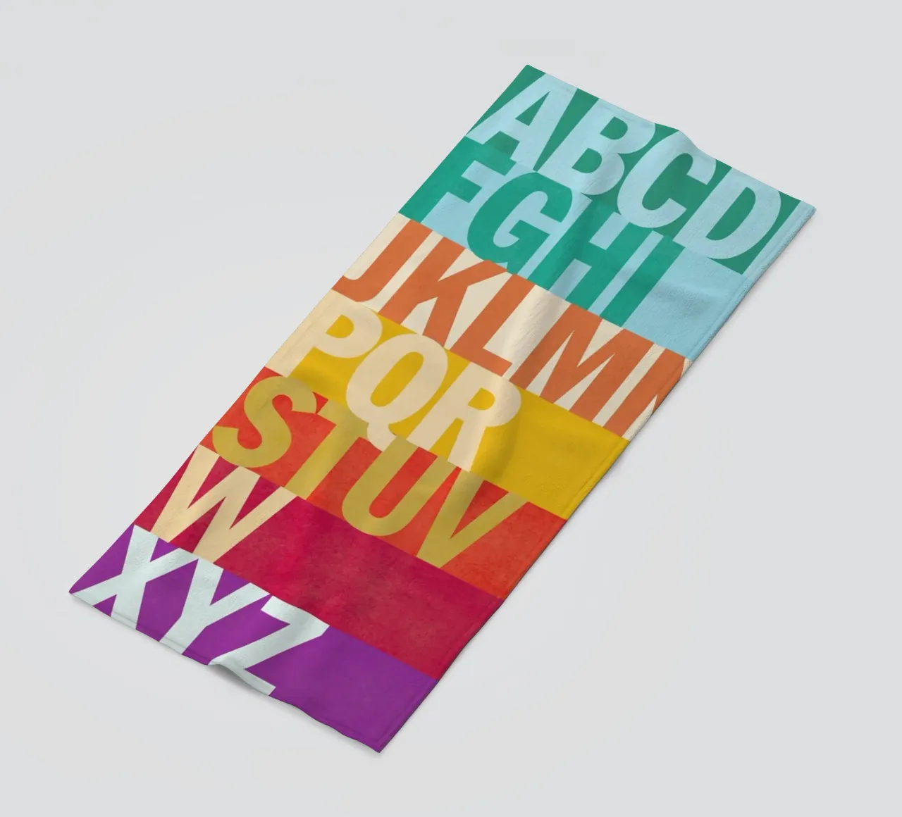 ABC And Back Again telo mare da Catherine Aguilar