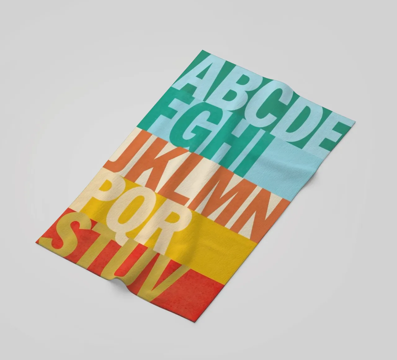 ABC And Back Again telo mare da Catherine Aguilar