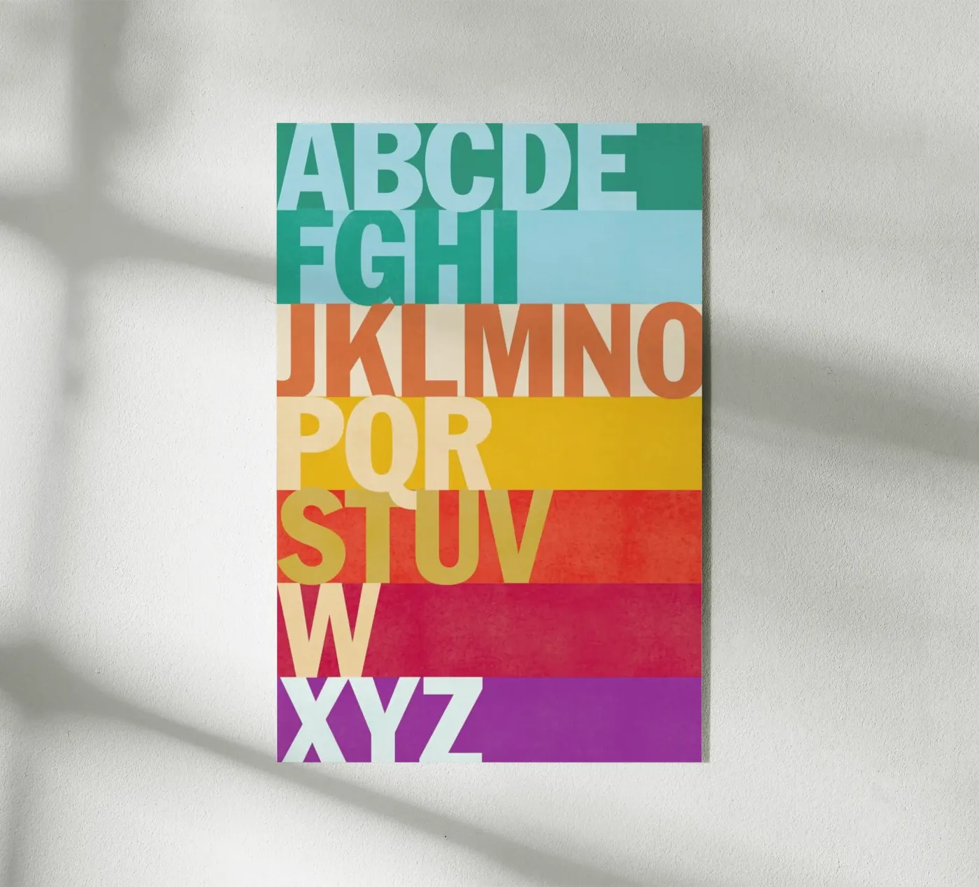 ABC And Back Again plexiglas de Catherine Aguilar