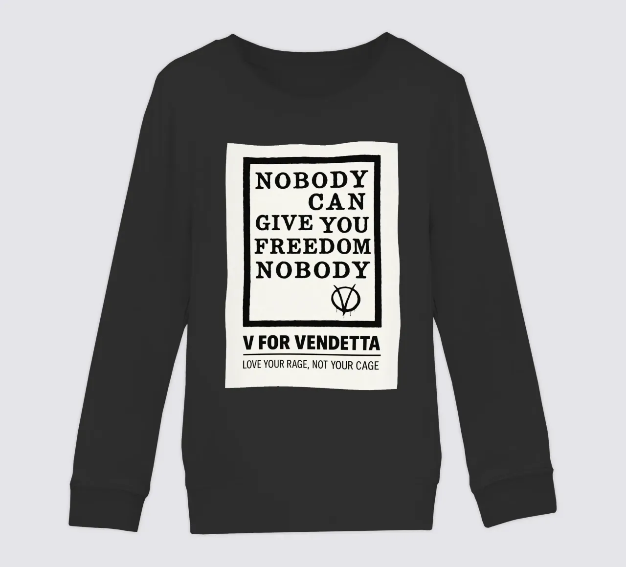 V For Vendetta Print felpa bambino da MoviesArt