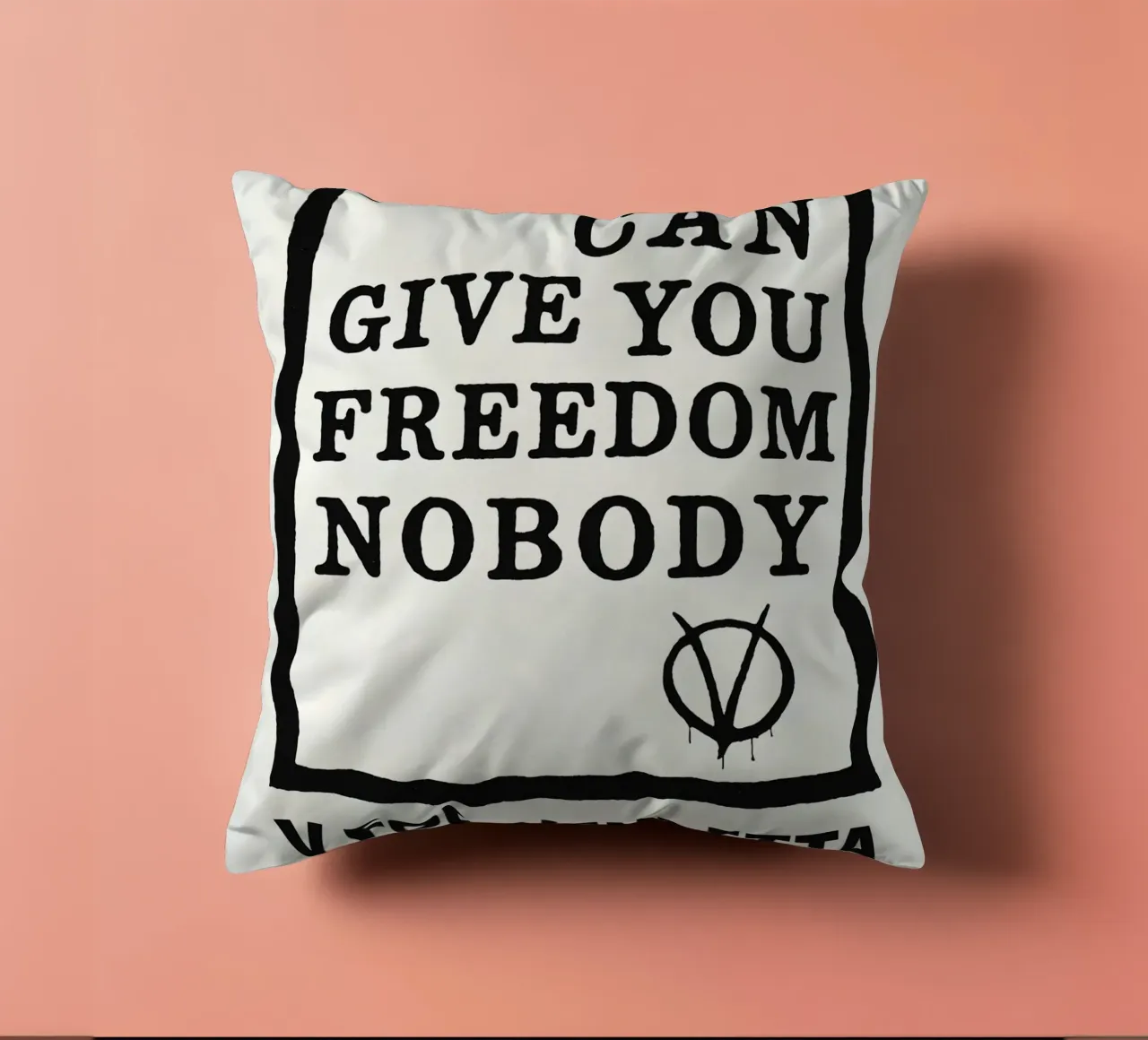 V For Vendetta Print cuscino da MoviesArt