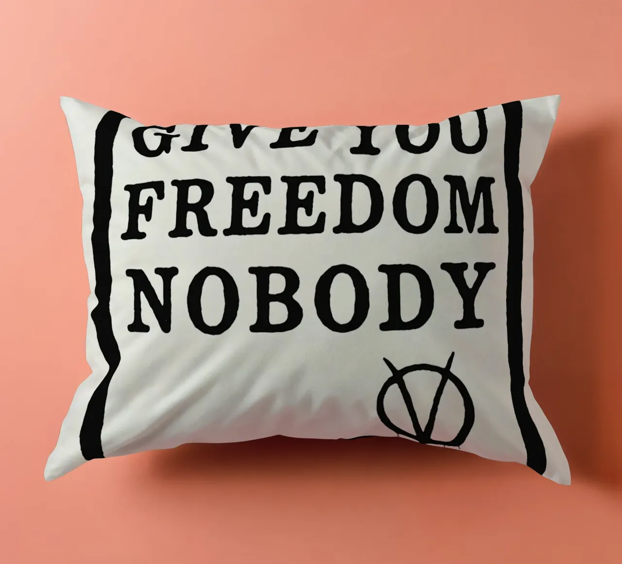 V For Vendetta Print cuscino da MoviesArt