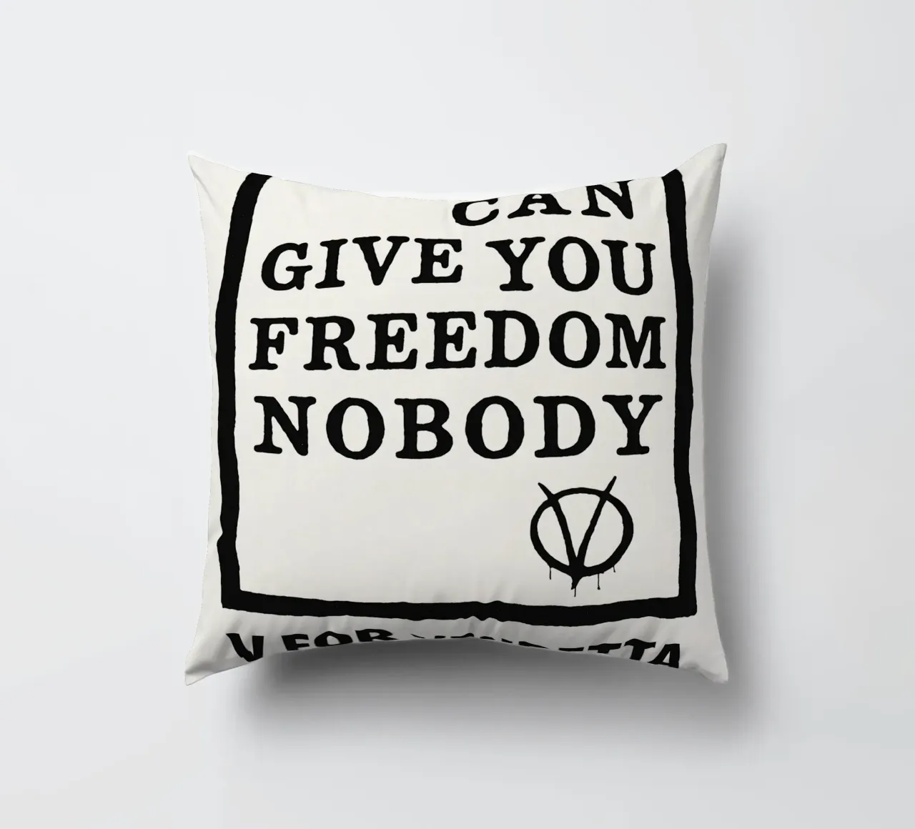 V For Vendetta Print cuscino da MoviesArt