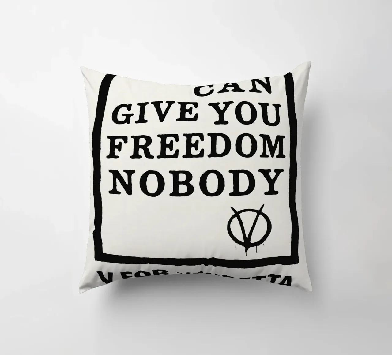 V For Vendetta Print cuscino da MoviesArt